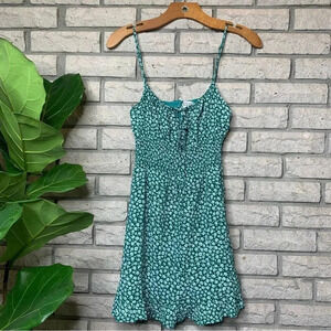 Dress Forum Smocked Floral Mini Dress